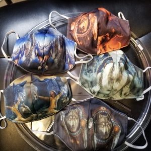 5 masks available women men